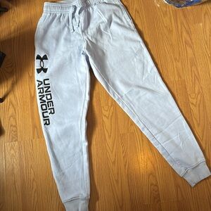 Under Armour joggers size small - icy blue